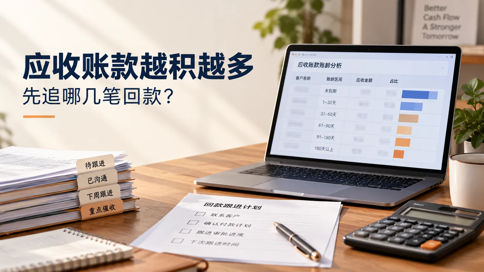 应收账款越做越多，老板先看哪几笔回款？