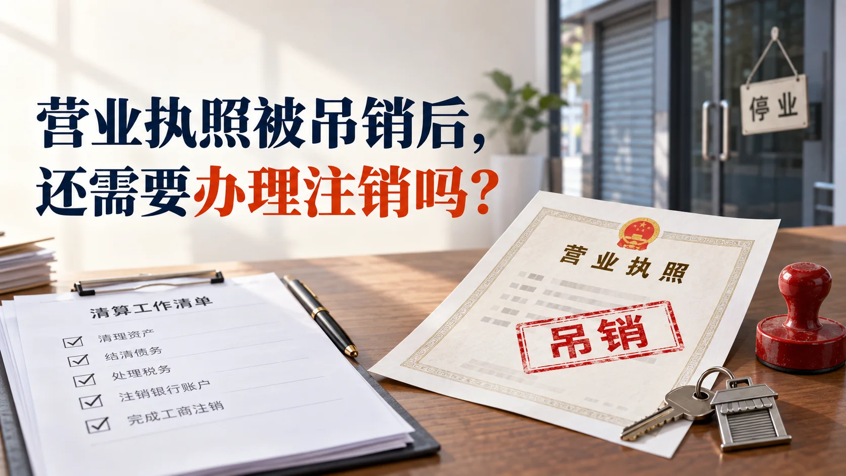公司被列入经营异常，还能直接注销吗？