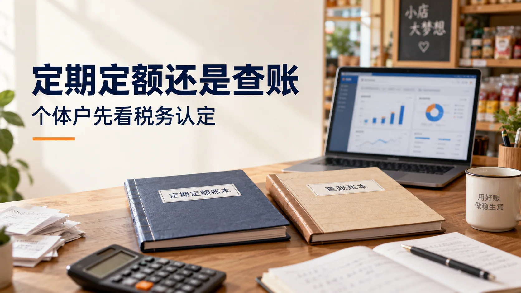 个体户是定期定额还是查账征收？先看税务认定