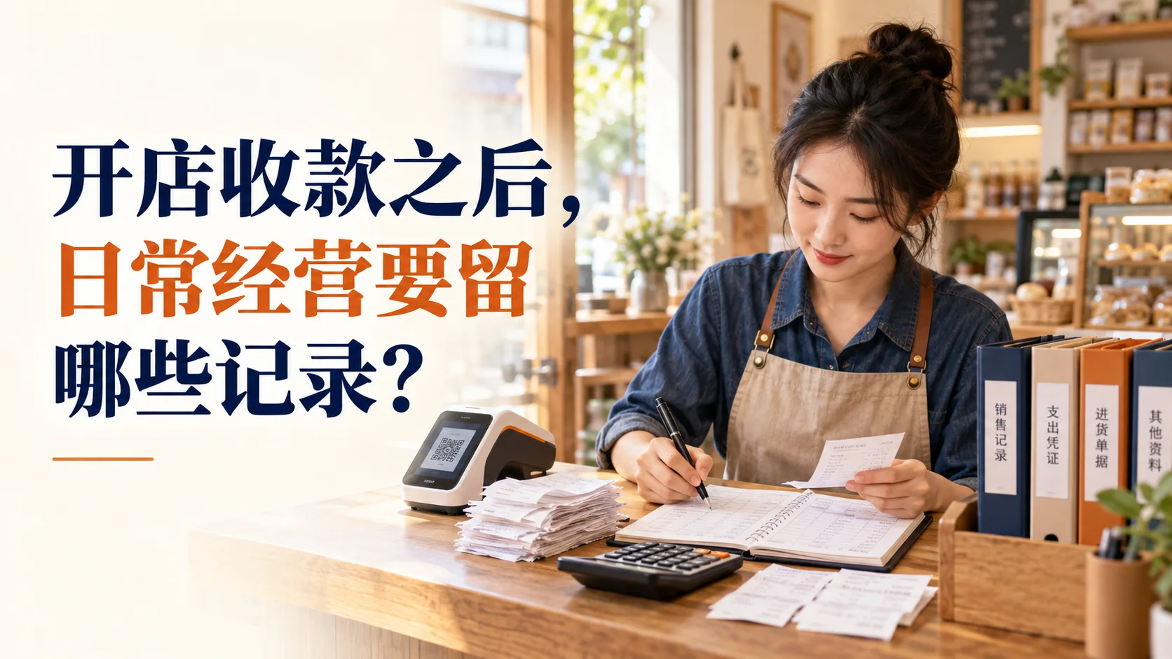 开店收款之后，日常经营要留哪些记录？