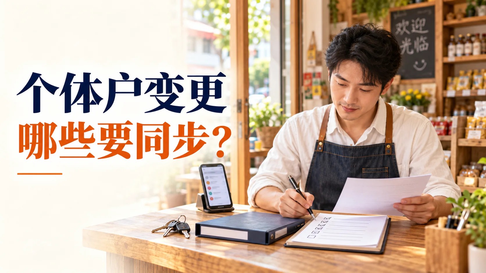 个体户变更经营者或地址，哪些信息要同步？