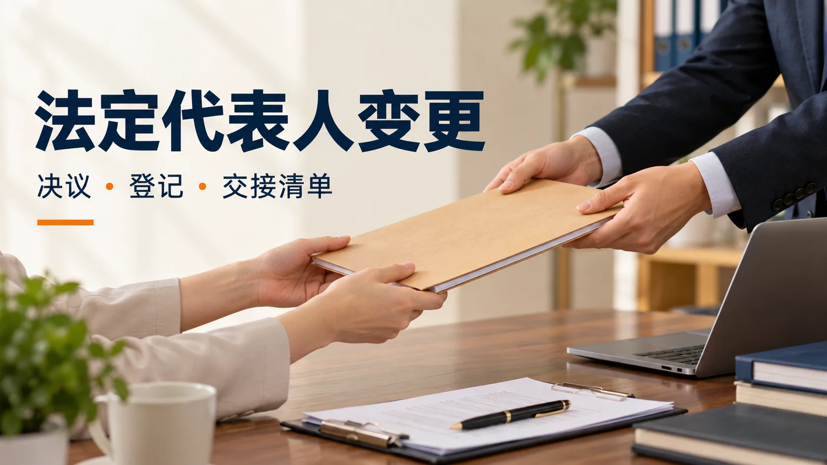 公司法定代表人变更：决议、登记和交接怎么安排