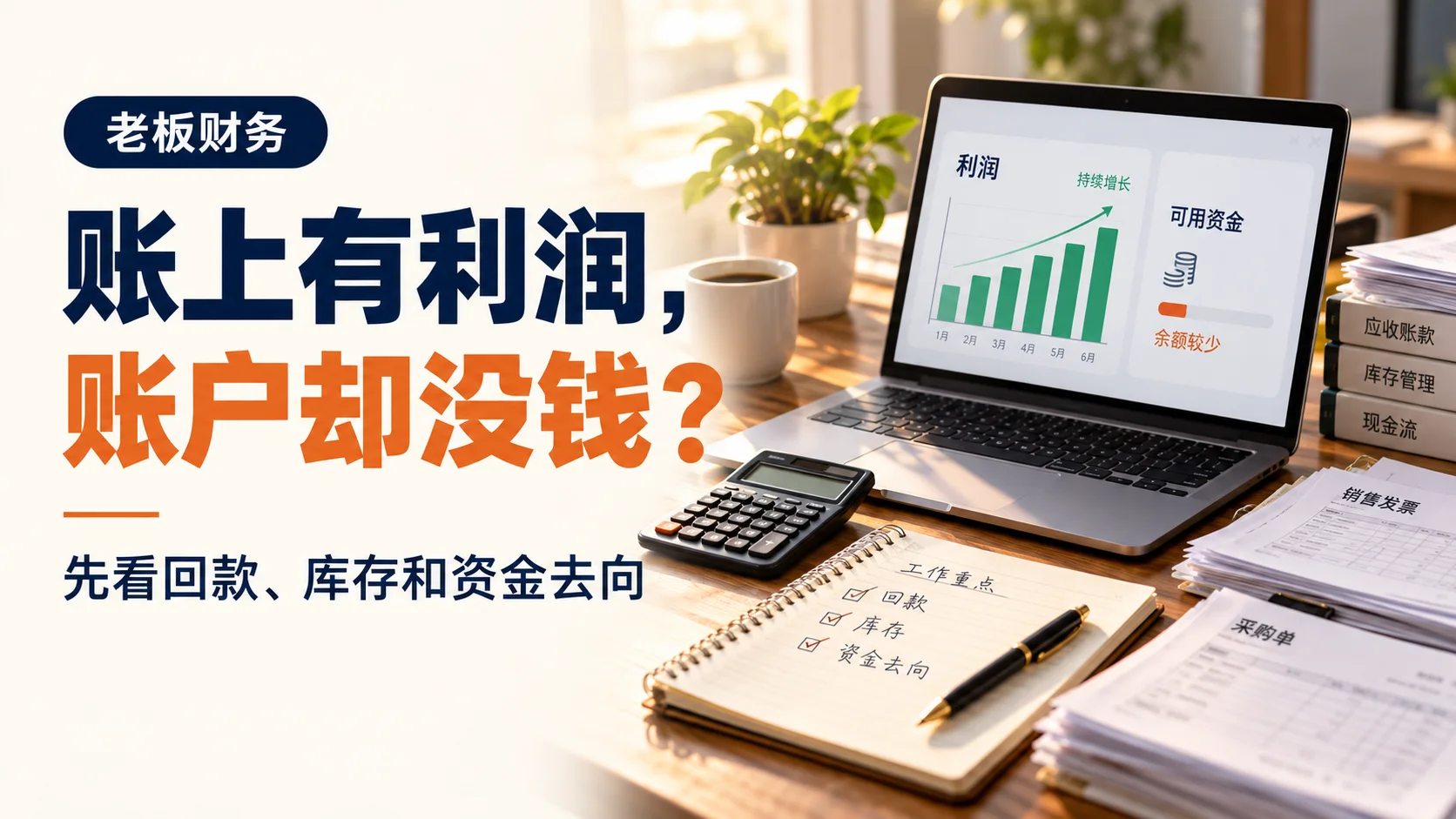 公司账上有利润，为什么账户里却没钱？